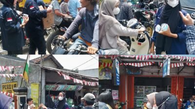 HMR Gelar Baksos Bagikan Air Minum Ditengah Kemacetan