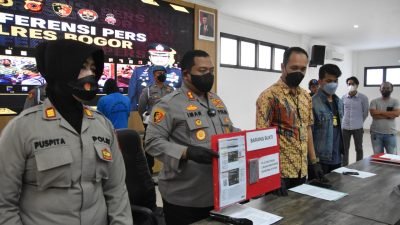 Pelaku Pemalsuan Tiket Sepak Bola Persikabo vs Persija Dibekuk Polres Bogor