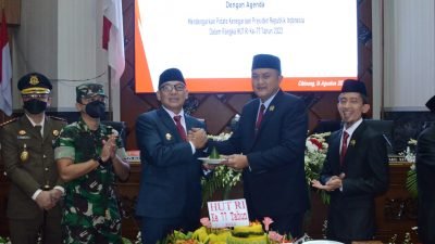 Rapat Paripuna Kemerdekaan, Ketua DPRD Rudy Susmanto Ajak Masyarakat Doakan Ade Yasin dan Tokoh Bogor