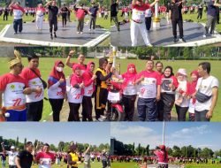 Iwan Setiawan Apresiasi Senam Merdeka PWI Kabupaten Bogor