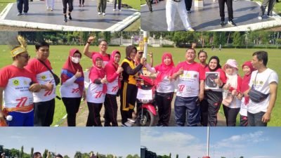 Iwan Setiawan Apresiasi Senam Merdeka PWI Kabupaten Bogor