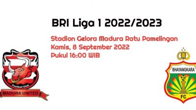 Prediksi Madura United vs Bhayangkara FC di BRI Liga 1: Jaga Posisi Puncak