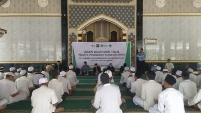 Keren! 50 Warga Binaan Lapas Khusus Gunung Sindur Ikuti Ujian Pelatihan Kader Dai