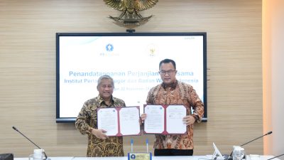 Teken Kerjasama, IPB University Serahkan Rp 200 Miliar ke Badan Wakaf Indonesia
