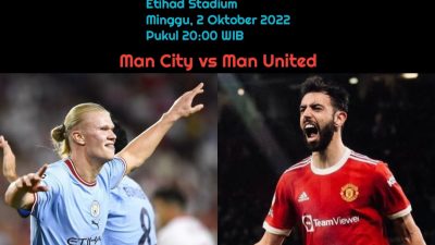 Prediksi Manchester City vs Manchester United: Setan Merah Waspadai Erling Haaland