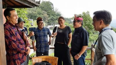 Delegasi CAJ Terpesona Indahnya Geopark Gunung Batur Kintamani