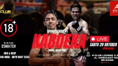 Pertama di Kota Bogor, K-Club Resto Lounge Gelar Event MMA Friendly Macth