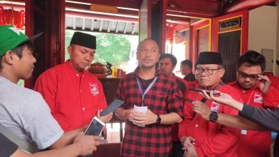 Blusukan ke Pasar Pedati, Giring Optimis PSI Kota Bogor Raih 5 Kursi di Pileg 2024