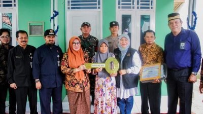 Sekda Kota Bogor Serah Terima Hibah Rumah Siap Huni dari Koperasi Syariah BMI