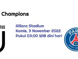 Prediksi Juventus vs PSG di Liga Champions: Tuan Rumah Ngotot Menang