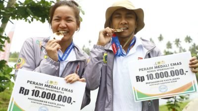Mantap! Cabor Renang Perairan Terbuka Kabupaten Bogor Raih 2 Medali Emas, Ini Kata Nuradi