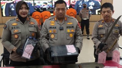 Polisi Akhiri Pelarian Gangster yang Melakukan Pencurian di SDN 04 Cihideung Ilir Ciampea