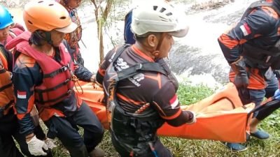 Hendak Cari Pakan Ternak, Pria Paruh Baya Asal Babakan Madang Ditemukan Tewas Terseret Aliran Sungai Cigede
