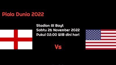 Prediksi Inggris vs Amerika Serikat di Piala Dunia 2022: Three Lions Bidik Kemenangan Kedua