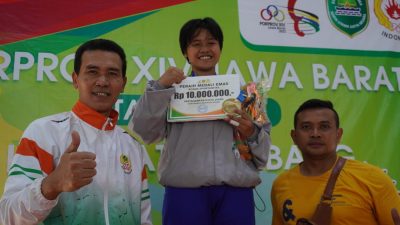 Adis Rayina Sumbang Emas dari Cabor Judo Kelas +63 Standar Putri untuk Kabupaten Bogor