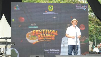Buka Festival Kuliner dan Bogor Saik Packraft Grand Prix 2022, Iwan Ingin Event di Kabupaten Bogor Mendunia