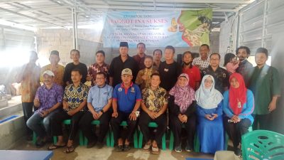 Irvan Baihaqi Resmikan Poktan Budidaya Maggot di Gunung Sindur