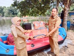 Pokmaswas Setu Citongtut Dapat Bantuan Parahu Karet dari Diskanak Kabupaten Bogor