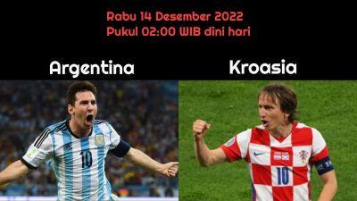 Prediksi Argentina vs Kroasia di Babak Semifinal Piala Dunia 2022