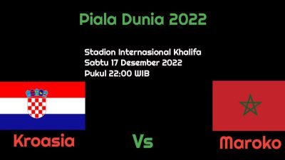 Prediksi Kroasia vs Maroko di Perebutan Juara 3 Piala Dunia 2022