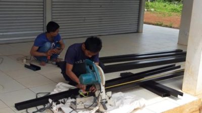 Usai Jadi Sorotan, Kontraktor Ngaku Siap Perbaiki GOM Gunung Putri Yang Hancur Tertiup Angin