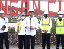 Jokowi Resmikan Bendungan Ciawi dan Sukamahi