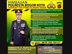 Sikapi Isu Penculikan Anak di Medsos, Inilah Imbauan Kapolresta Bogor Kota ke Warga