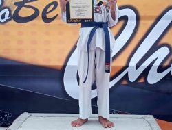 Bocah Asal Bojonggede Ini Sabet Juara Kiyorugi Putra di Ajang Taekwondo Challenge Kemenpora RI