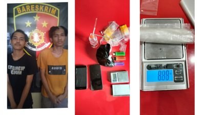 Polsek Citeureup Ringkus Dua Pengedar Narkoba di Karang Asem