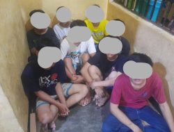 8 Anggota Gangster ‘Kapal Api’ Berhasil Diamankan Polsek Parung Saat Patroli