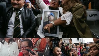 Tangis Histeris Ibunda Brigadir Dengar Vonis Mati Ferdy Sambo