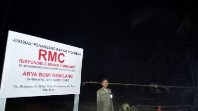 Galian di Bantar Kuning Cariu Disegel Lagi, Satpol PP: Selama Belum Berizin Akan Kita Jegal Aktivitasnya