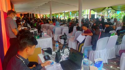 Gebyar Adminduk Disdukcapil Kabupaten Bogor Membludak