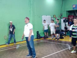 Peringati HUT Gerindra Ke-15, Adi Suwardi Gelar Mabar Bulutangkis