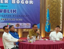 Hadir Dalam Diskusi Publik PWI Kabupaten Bogor, Ini Janji Iwan Setiawan