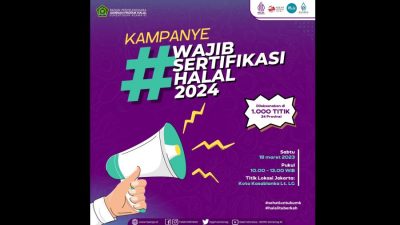 Pendaftaran Sertifikasi Halal Gratis 2023 Dibuka, Ini Syarat dan Tahapannya