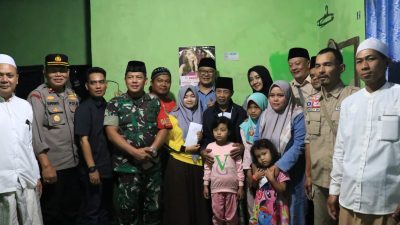 Plt Bupati Bogor Takziah dan Berikan Bantuan Kepada Korban Bencana Longsor Cisarua