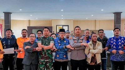 Forkopimda Kota Bogor Gelar Silaturahmi dan Deklarasi Pemilu 2024