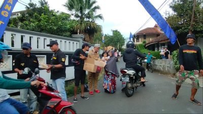 Katar Kecamatan Cigombong Gelar Safari Ramadhan Kloter III, Bersama Kades Srogol Bagikan 250 Paket Takjil