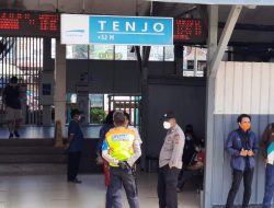 Jelang Lonjakan Penumpang di Stasiun Kereta Api, Polsek Tenjo Siapkan Personil Untuk Berikan Rasa Aman dan Nyaman