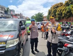 Cegah Kemacetan, Polresta Bogor kota Lakukan Pengamanan Jalur Wisata