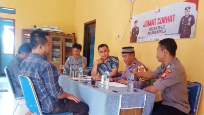 Jumat Curhat, Warga Ini Adukan Akses Jalan Tertutup Perumahan ke Polsek Tenjo
