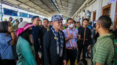Cek Situasi Stasiun Bogor, Bima Arya Minta Jaga Keamanan, Ketertiban dan Kebersihan