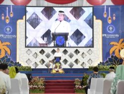 IPB University Gelar Halalbihalal, Ini Pesan Penting Rektor Prof Arif Satria