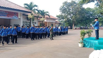 Peringati Hardiknas, Muspika Gunung Putri Gelar Uacara Sambil Halalbihalal