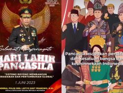 Harlah Pancasila, Kapolri: Pancasila Wujudkan Persatuan dan Kesatuan Bangsa