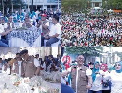Semarakan HJB di Pakansari, Pemkab Bogor Bikin Botram 541 Tumpeng