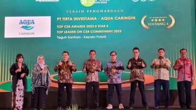 9 Pabrik AQUA di Jabar Sabet Penghargaan TOP CSR Awards 2023