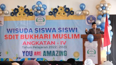 Hadiri Wisuda SDIT Bukhari Muslim, Ini Ucapan Wakil Ketua DPRD Agus Salim