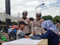 Kejar Bintang 5, Satlantas Polresta Bogor Kota Cek Kesehatan Pengemudi Ojol
